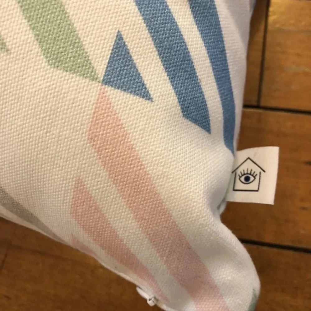Jonathan Adler Throw Pillow colorful pop art Matteo now house New with Tags